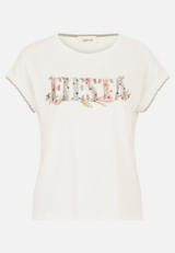 Casual-Shirt mit Rundhalsausschnitt / Vorderseite