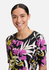 Basic Shirt mit Print / Detailbild