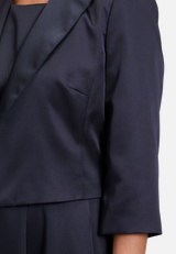 Blazer-Jacke ohne Verschluss / Detailbild