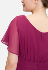 Cocktailkleid kurzarm / Detailbild