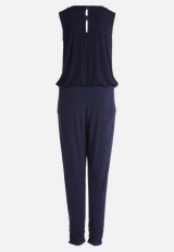 Jumpsuit im Glitzer-Look / Rückseite