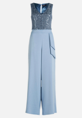 Jumpsuit mit Pailletten / Vorderseite