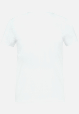 Baumwoll-T-Shirt mit Print / Rückseite