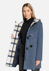 Dufflecoat mit Kapuze / Detailbild