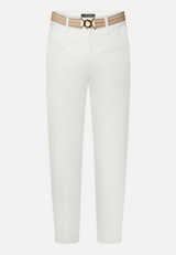 Casual-Hose mit Gürtel / Vorderseite