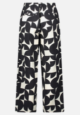 Schlupfhose mit Print / Rückseite