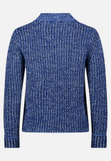 Strickpullover mit Struktur / Rückseite