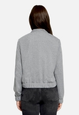 Blouson langarm / Modellfoto Rückseite