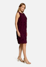 Cocktailkleid ohne Arm / Modellfoto Vorderseite (Outfit)