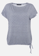 Printshirt mit Tunnelzug / Vorderseite