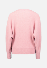 Strickpullover mit U-Boot Ausschnitt / Rückseite