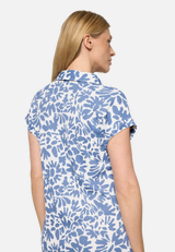 Casual-Kleid mit überschnittenen Ärmeln / Detailbild