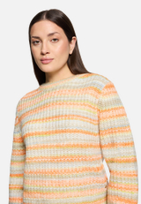 Strickpullover mit Effektgarn / Detailbild
