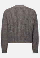 Cardigan mit V-Ausschnitt / Rückseite