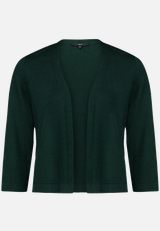 Feintrickjacke kurz 3/4 Arm / Vorderseite