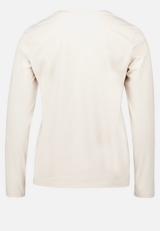 Basic Shirt mit Placement / Rückseite