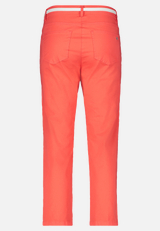Sommerhose mit Gürtel / Rückseite