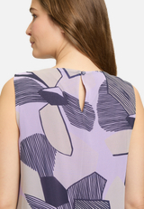 Chiffonkleid im Layer Look / Detailbild