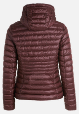 Steppjacke mit Reißverschlusstaschen / Rückseite