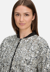 Blouson mit Pailletten / Detailbild