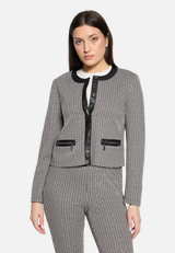 Blazer-Jacke langarm / Modellfoto Vorderseite