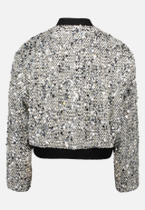 Blouson mit Pailletten / Rückseite