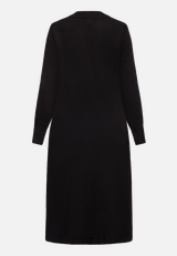 Strickkleid mit Kragen / Rückseite