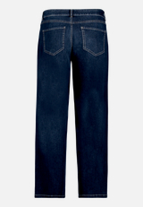 Used Look-Jeans mit Waschung / Rückseite