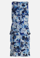Cocktailkleid mit Volant / Rückseite