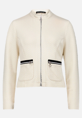 Blazer-Jacke  mit Reißverschluss / Vorderseite