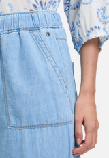 Casual-Hose mit elastischem Bund / Detailbild