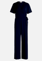 Jumpsuit mit Bindegürtel / Vorderseite