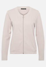 Shirtjacke mit Struktur / Vorderseite