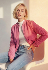 Boucè Jacke mit Reißverschluss / Imagebild