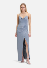 Abendkleid figurbetont / Modellfoto Vorderseite