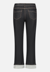 Stretch-Jeans mit Strass / Detailbild