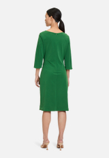 Jerseykleid mit 3/4 Arm / Modellfoto Rückseite
