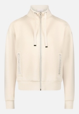 Shirtjacke mit Rippenstruktur / Vorderseite
