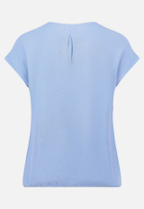 Casual-Shirt mit Struktur / Rückseite