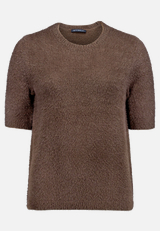 Strickpullover kurzarm / Vorderseite