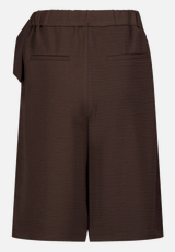 Bermuda-Shorts  mit Gürtel  / Rückseite