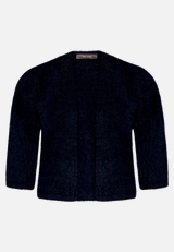 Strick-Cardigan mit 3/4 Arm / Vorderseite