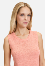 Strick-Top mit Rundhalsausschnitt / Detailbild
