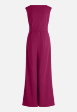 Jumpsuit mit weitem Bein / Rückseite