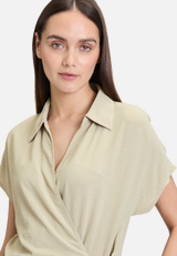Jumpsuit mit Bindegürtel / Detailbild