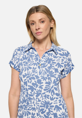 Casual-Kleid mit überschnittenen Ärmeln / Detailbild