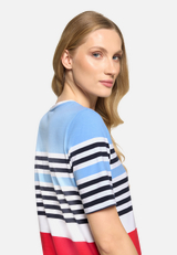 Basic Shirt mit Ringel / Detailbild