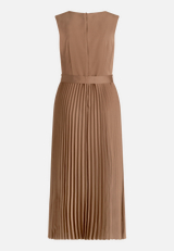Cocktailkleid mit Plissee / Rückseite