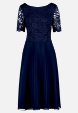 Cocktailkleid mit Spitze / Vorderseite