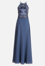 Abendkleid rückenfrei / Rückseite